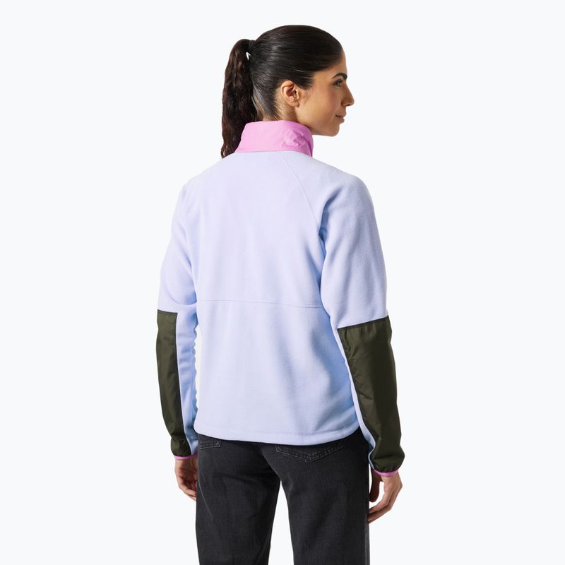 Felpa Helly Hansen Rig Fleece donna color lavanda brillante 2