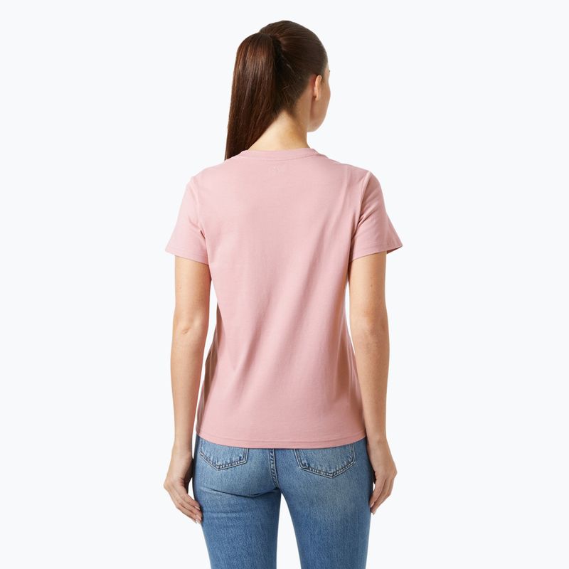 T-shirt Helly Hansen da donna Logo 3.0 sale rosa 2