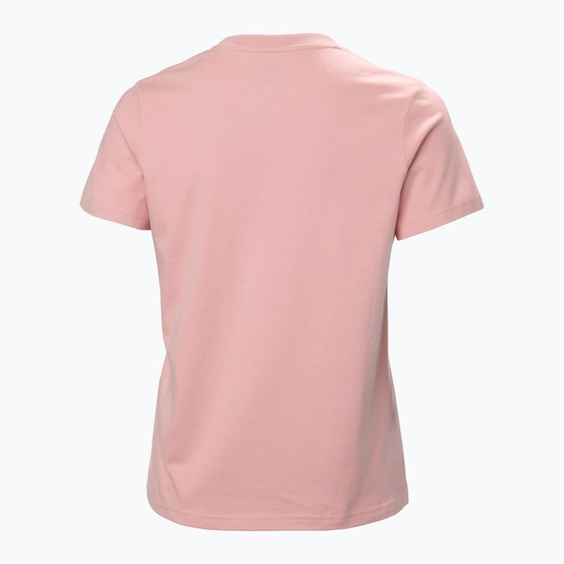 T-shirt Helly Hansen da donna Logo 3.0 sale rosa 5
