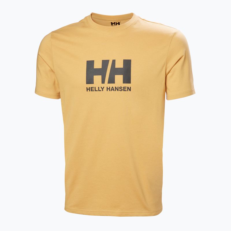Maglietta Helly Hansen Logo 3.0 sabbia da uomo 4