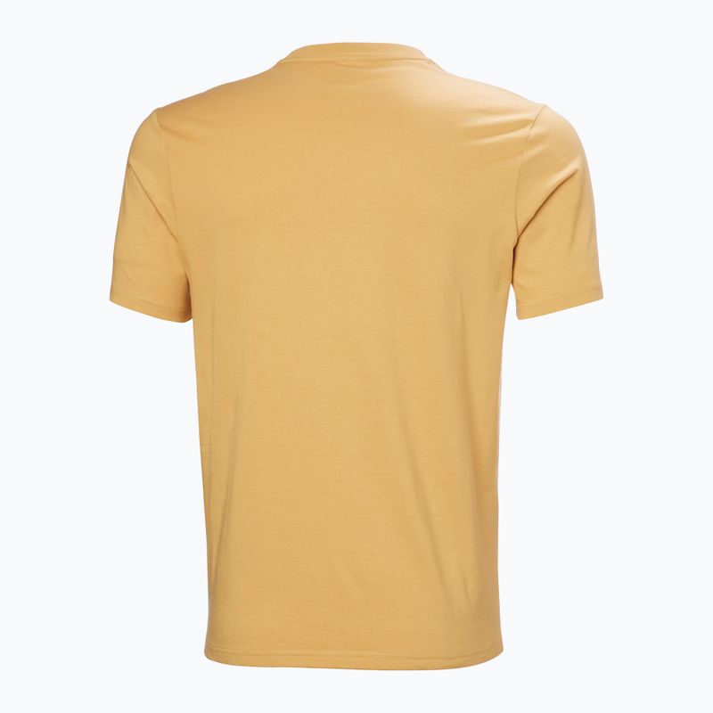 Maglietta Helly Hansen Logo 3.0 sabbia da uomo 5