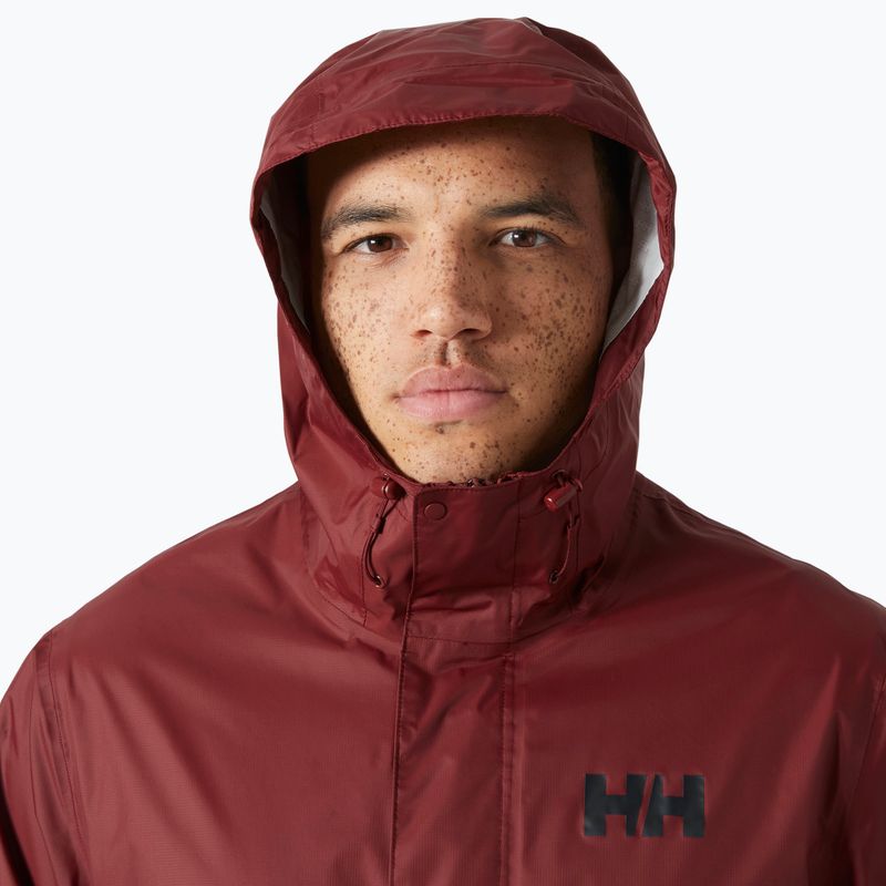 Giacca da pioggia Helly Hansen da uomo Loke mars rosso 3