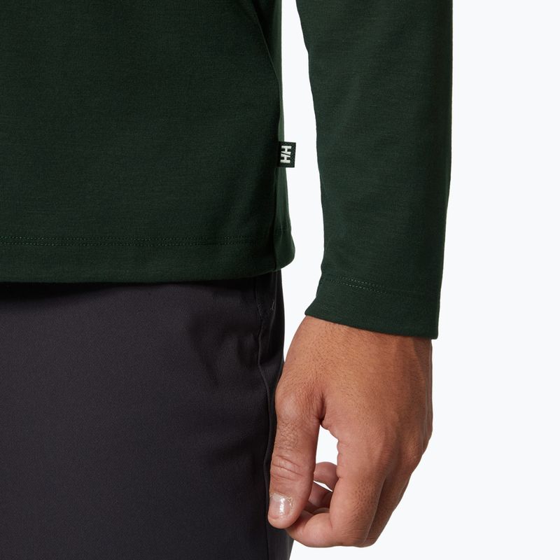 Manica lunga Helly Hansen Skog Graphic dark jungle da uomo 4