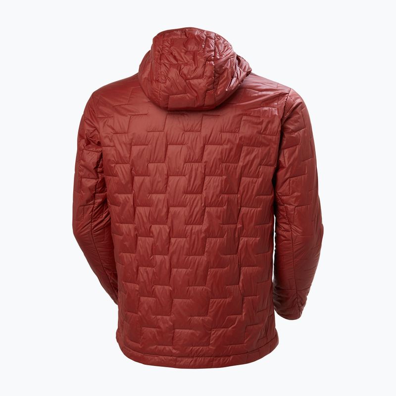 Giacca ibrida Helly Hansen Lifaloft Insulator da uomo con cappuccio mars red 7