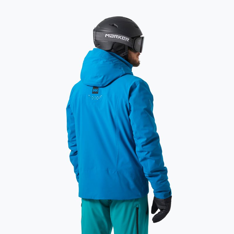 Giacca da sci da uomo Helly Hansen Alpha Lifaloft cerulean blue 2
