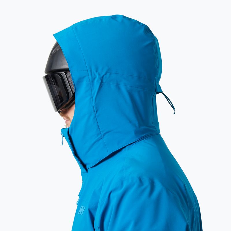 Giacca da sci da uomo Helly Hansen Alpha Lifaloft cerulean blue 3