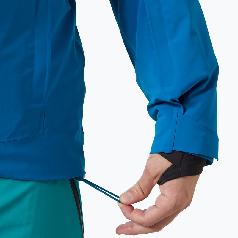 Giacca da sci da uomo Helly Hansen Alpha Lifaloft cerulean blue 8