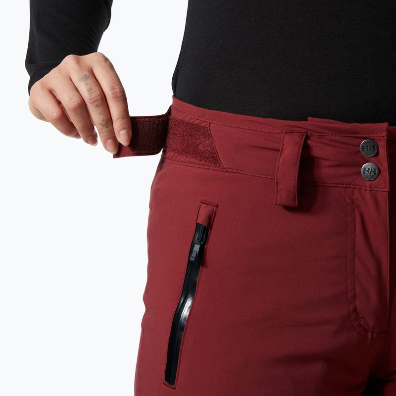 Pantaloni da sci da donna Helly Hansen Legendary Insulated mars red 3