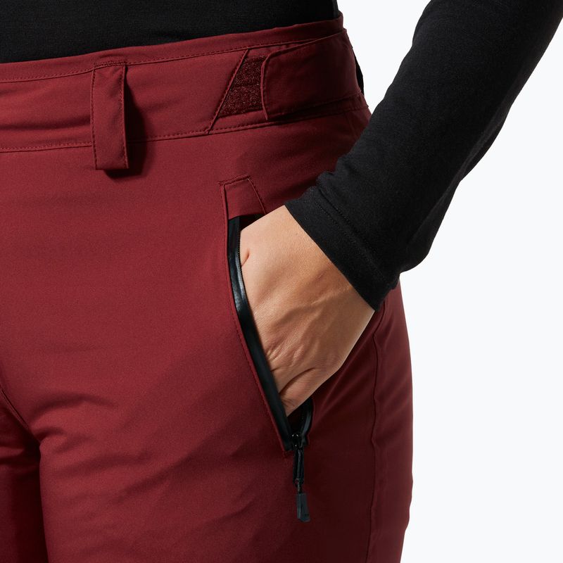 Pantaloni da sci da donna Helly Hansen Legendary Insulated mars red 4