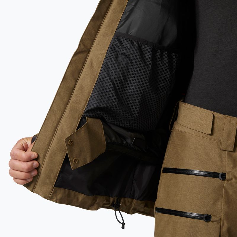 Giacca da sci Helly Hansen da uomo Garibaldi 2.0 seppia 7
