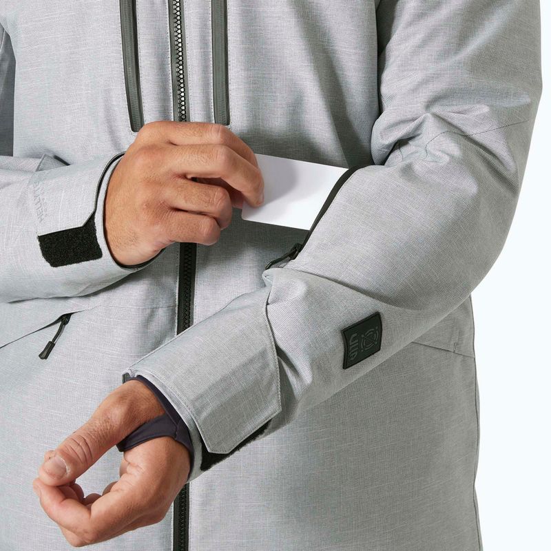 Giacca da sci da uomo Helly Hansen Garibaldi 2.0 grigio/melange 5