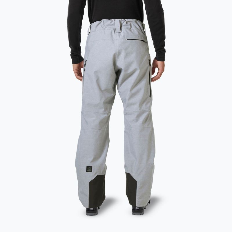 Pantaloni da sci da uomo Helly Hansen Garibaldi 2.0 grigio/melange 2