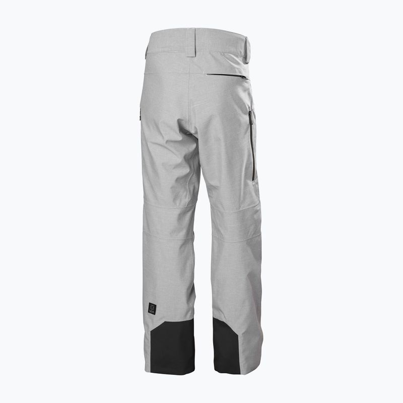 Pantaloni da sci da uomo Helly Hansen Garibaldi 2.0 grigio/melange 7