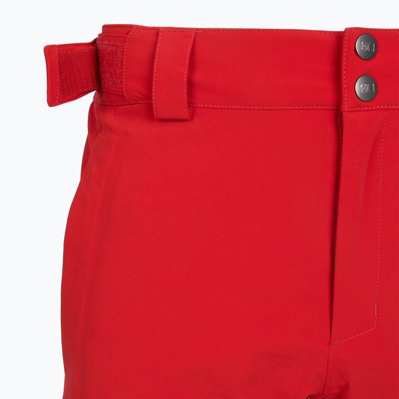 Pantaloni da sci da uomo Helly Hansen Rapid rosso 3