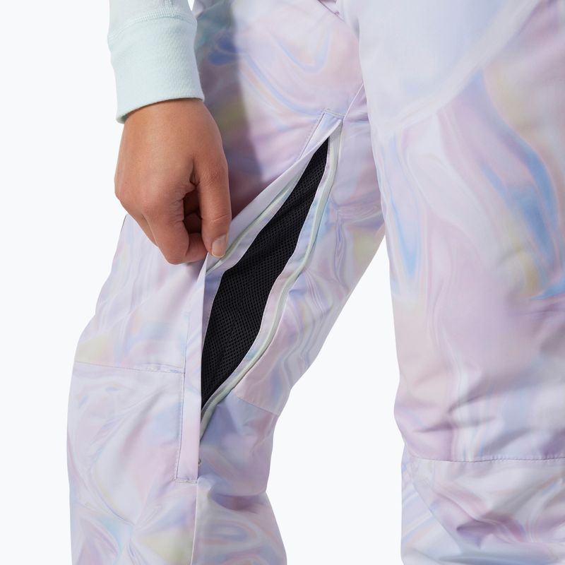Pantaloni da sci da donna Helly Hansen Legendary Insulated Bib reflections aop 6