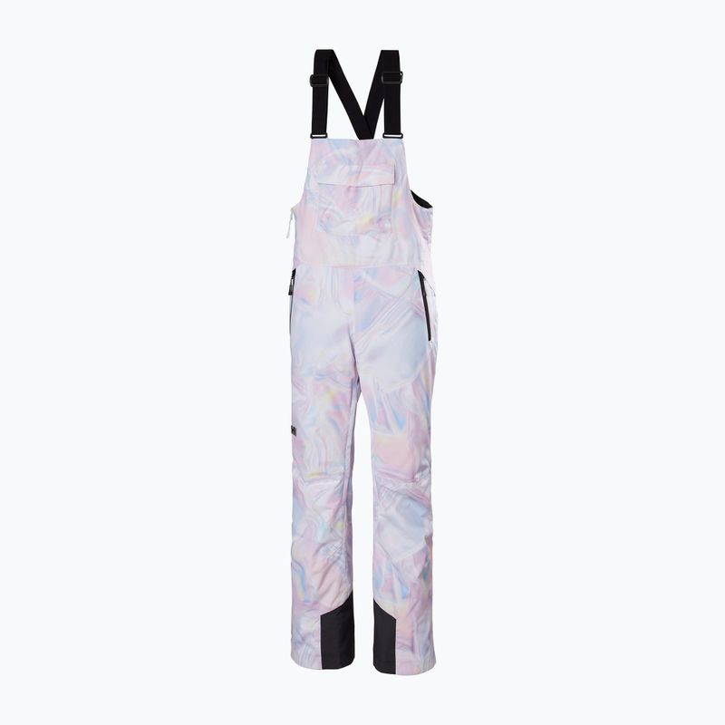 Pantaloni da sci da donna Helly Hansen Legendary Insulated Bib reflections aop 8