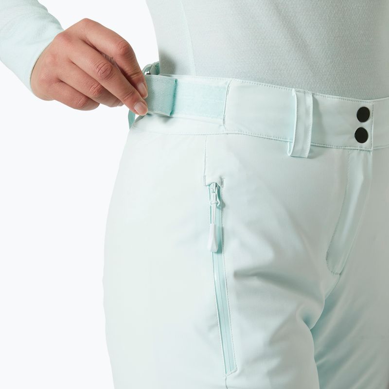 Pantaloni da sci Helly Hansen Alphelia 2.0 icicle da donna 4