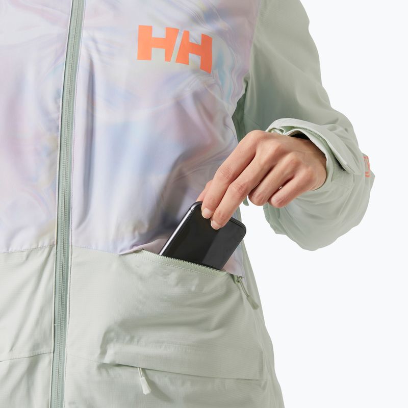 Giacca da sci da donna Helly Hansen Powchaser 2.0 riflessi aop 4