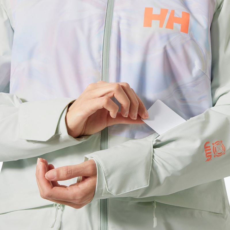 Giacca da sci da donna Helly Hansen Powchaser 2.0 riflessi aop 5