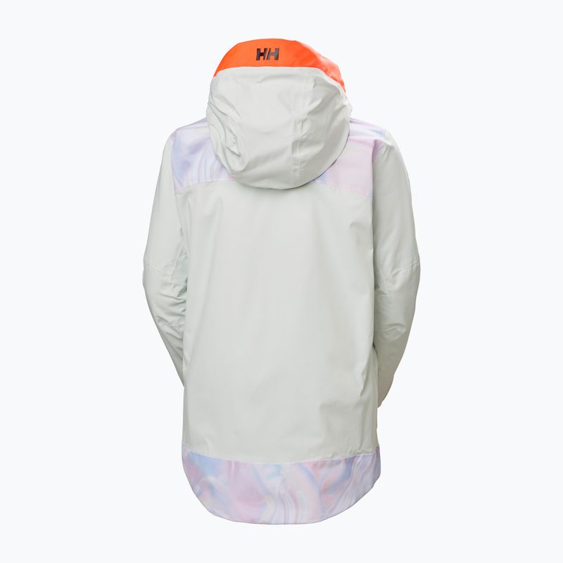 Giacca da sci da donna Helly Hansen Powchaser 2.0 riflessi aop 11