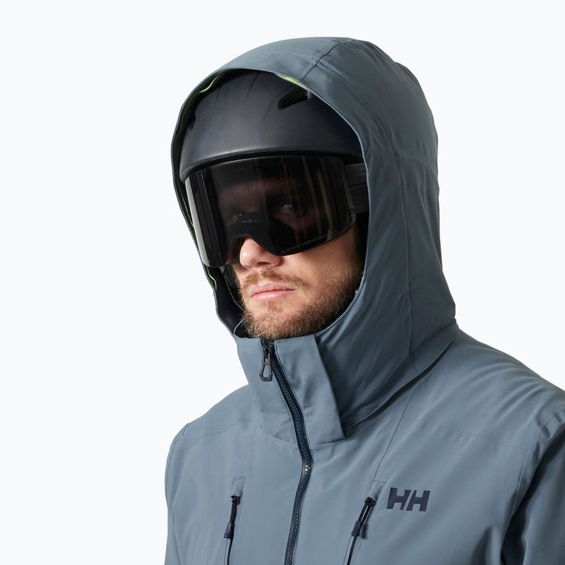 Giacca da sci da uomo Helly Hansen Alpha 4.0 washed navy 2