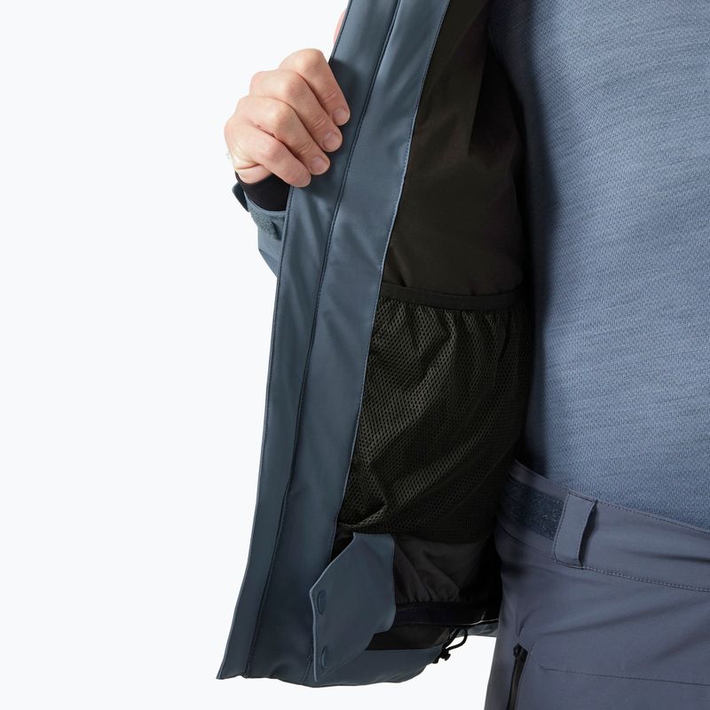 Giacca da sci da uomo Helly Hansen Alpha 4.0 washed navy 6
