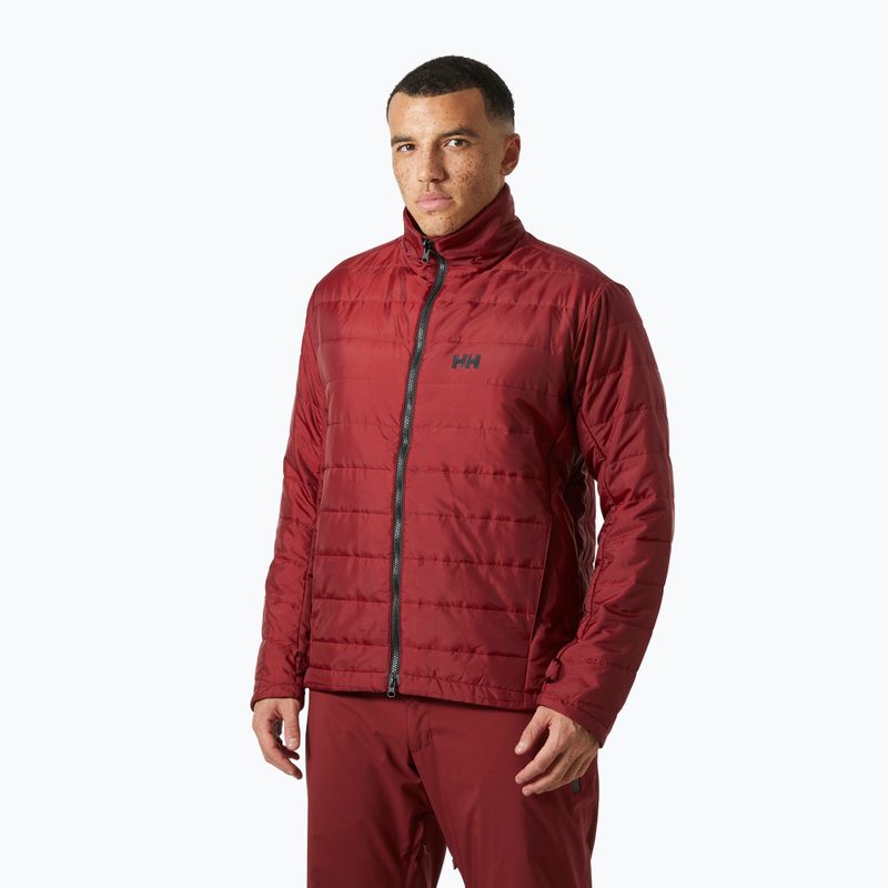 Giacca da sci da uomo Helly Hansen Swift 3in1 rosso 9
