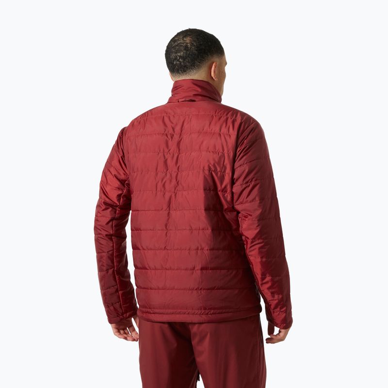 Giacca da sci da uomo Helly Hansen Swift 3in1 rosso 10