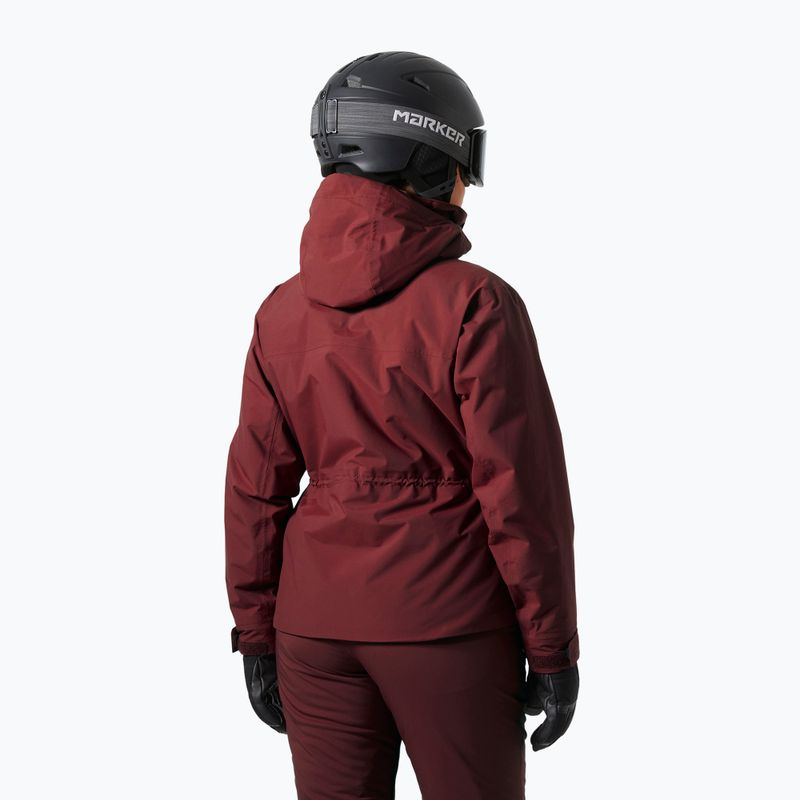 Giacca da sci da donna Helly Hansen Nora Insulated 2.0 mars red 2