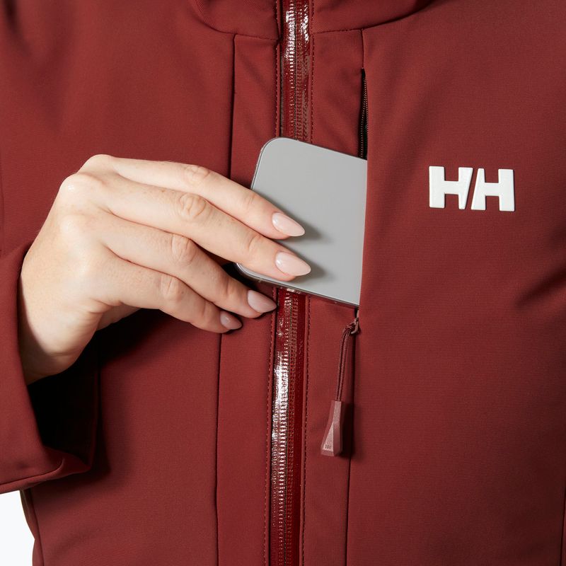 Giacca da sci da donna Helly Hansen Avanti 3-In-1 Softshell Jacket mars red 5