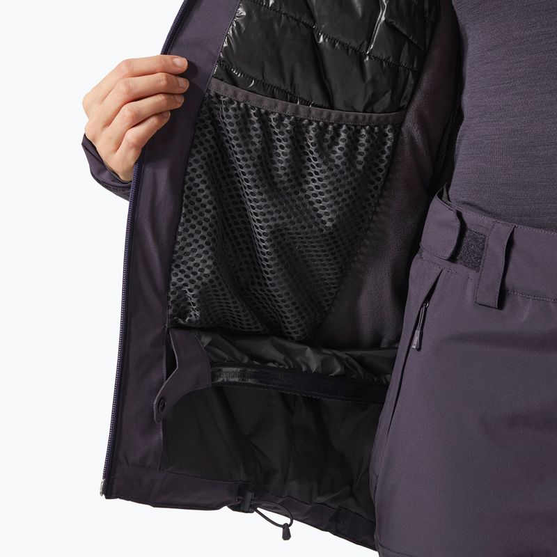 Giacca da sci Helly Hansen donna Whitewall Lifaloft 3.0 nero uva 9