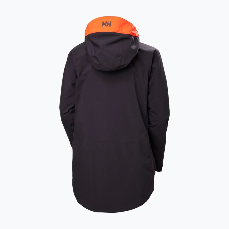 Giacca da sci Helly Hansen donna Whitewall Lifaloft 3.0 nero uva 11