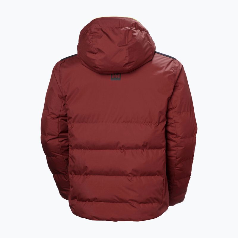 Giacca da sci Helly Hansen da uomo Kvitfjell Race Puffy mars rosso 10