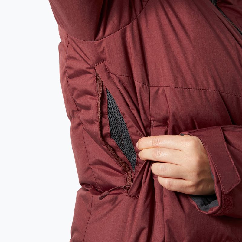 Giacca da sci Helly Hansen donna Kvitfjell Race Puffy mars rosso 6