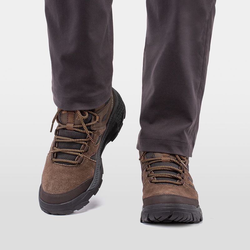 Helly Hansen Switchback Low 3 HellyTech scarpe da trekking da uomo bushwacker/coffee bean 9
