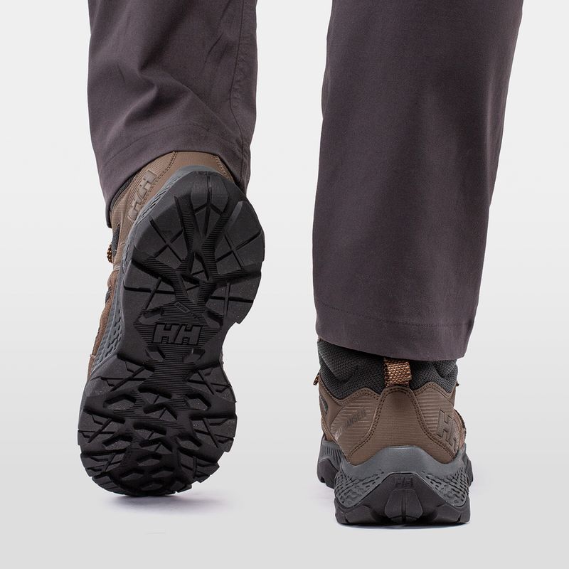 Helly Hansen Switchback Low 3 HellyTech scarpe da trekking da uomo bushwacker/coffee bean 10