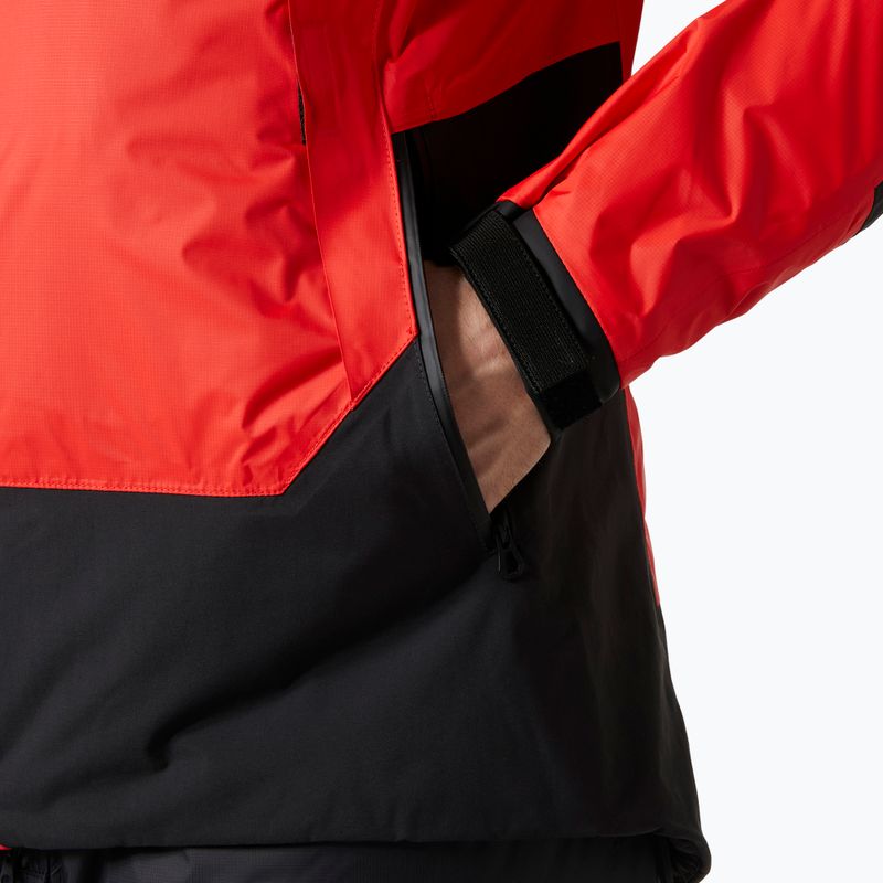 Giacca da vela Helly Hansen Aegir midlayer alert rosso 5