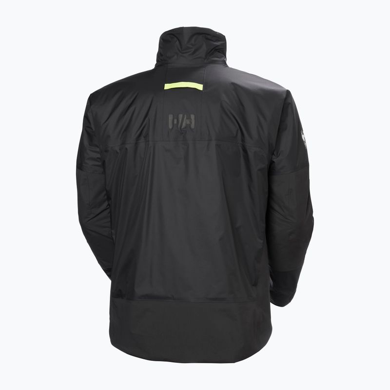 Helly Hansen Aegir Midlayer giacca da vela nera 8