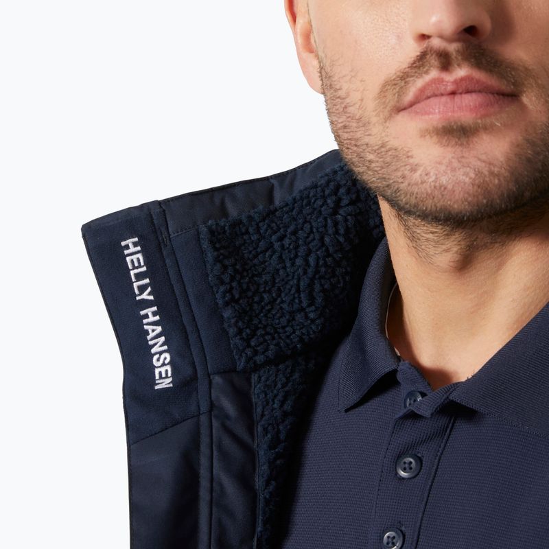 Giacca da vela da uomo Helly Hansen Crew Hooded Pile navy 3