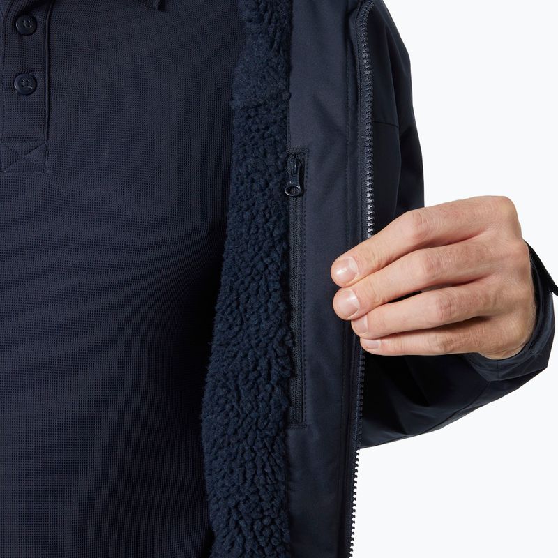 Giacca da vela da uomo Helly Hansen Crew Hooded Pile navy 4