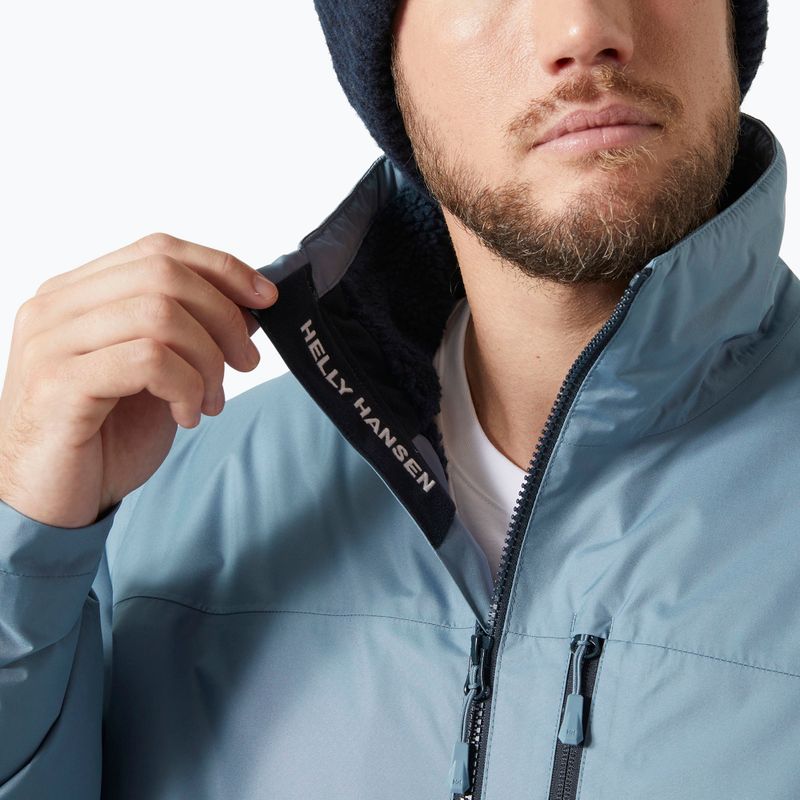 Giacca da vela da uomo Helly Hansen Crew Hooded Pile washed navy 2