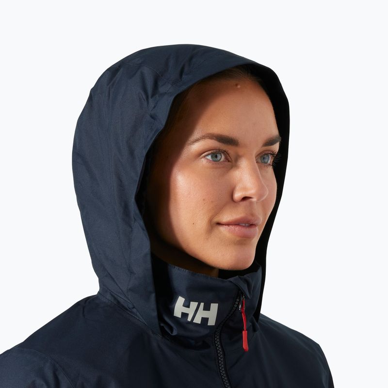 Giacca da vela da donna Helly Hansen Crew Hooded Pile navy 3