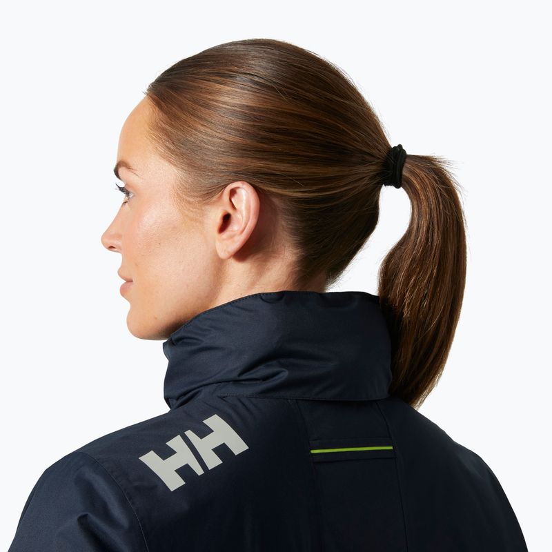 Giacca da vela da donna Helly Hansen Crew Hooded Pile navy 4