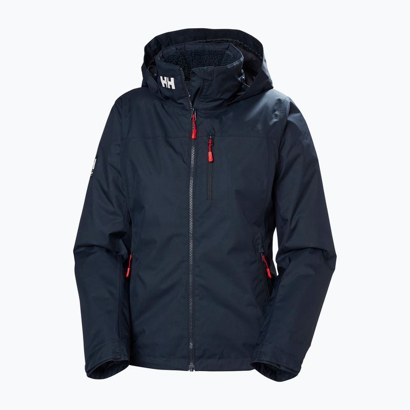Giacca da vela da donna Helly Hansen Crew Hooded Pile navy 10