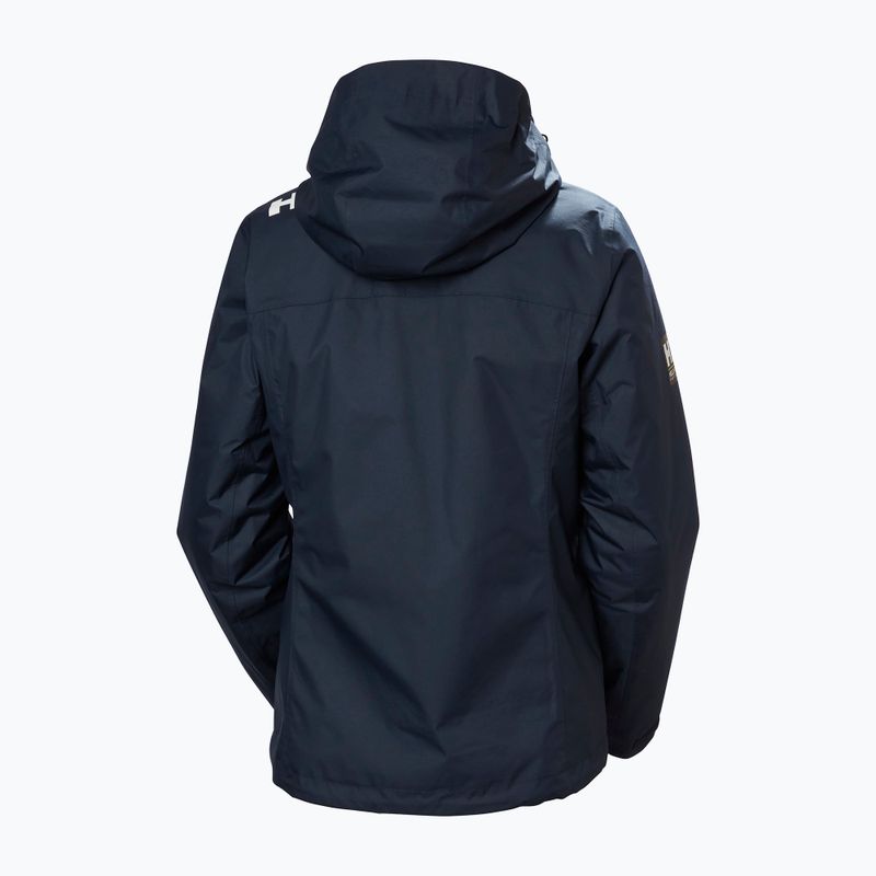 Giacca da vela da donna Helly Hansen Crew Hooded Pile navy 11