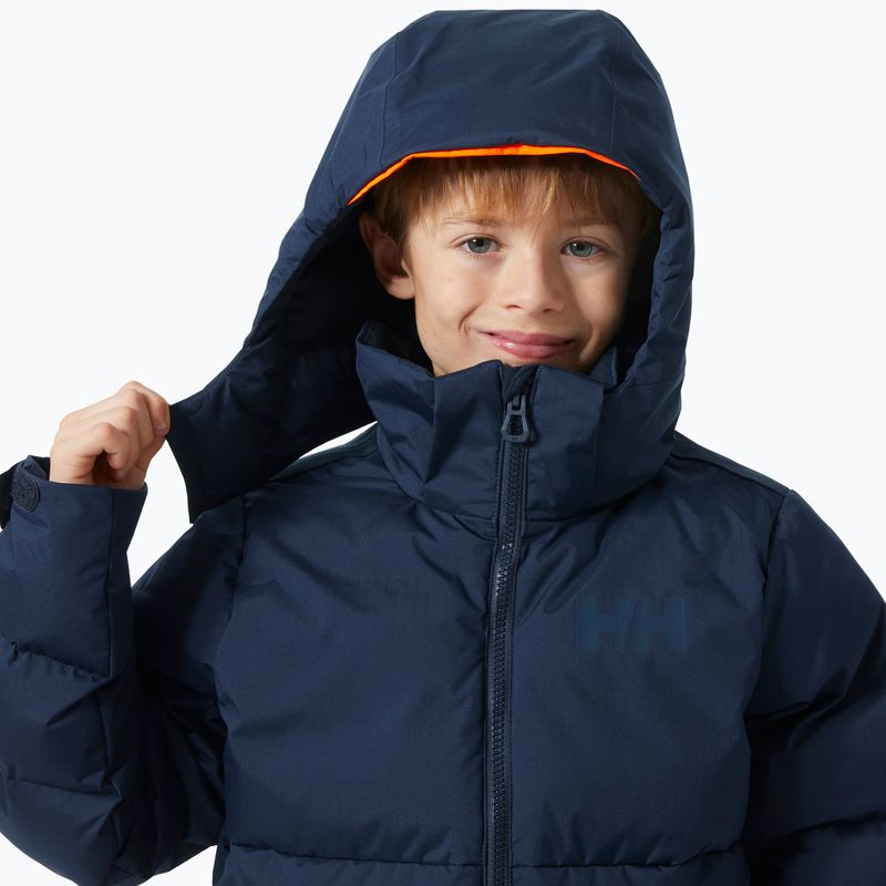 Giacca da sci Helly Hansen da bambino Kvitfjell Race Puffy navy 3