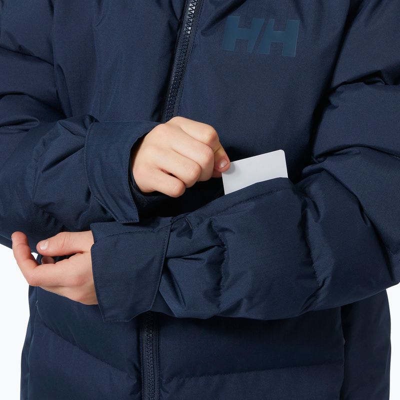 Giacca da sci Helly Hansen da bambino Kvitfjell Race Puffy navy 4