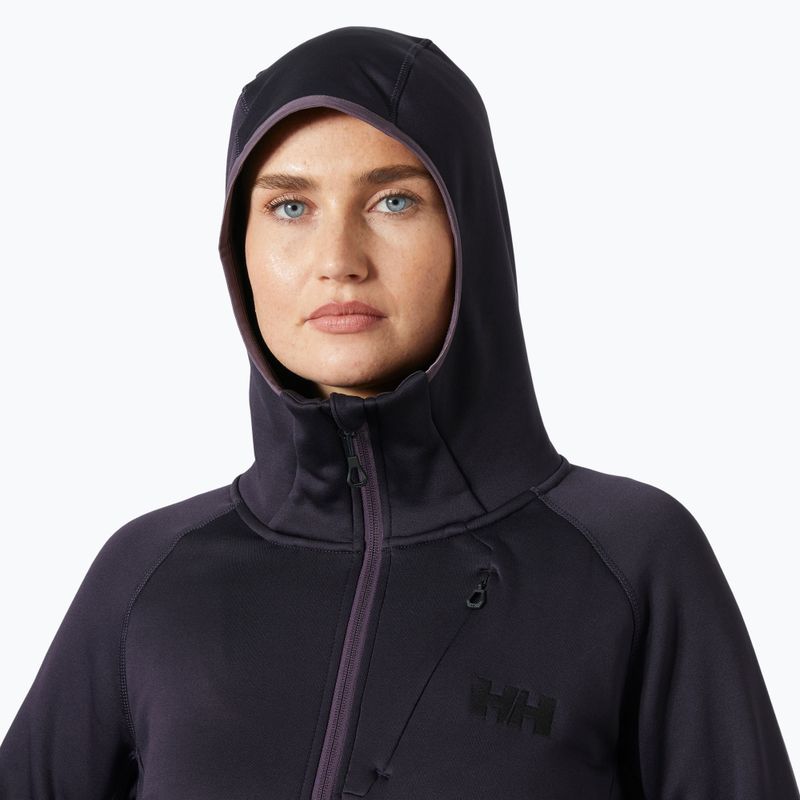 Felpa Helly Hansen donna Odin Thermal Pro Fleece nero uva 3