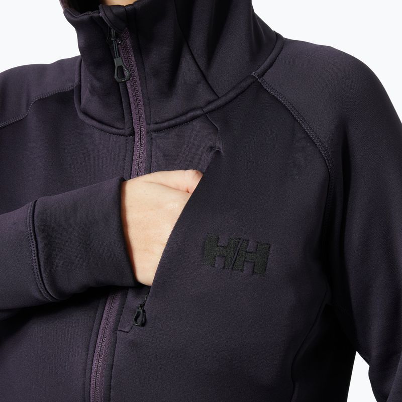 Felpa Helly Hansen donna Odin Thermal Pro Fleece nero uva 4