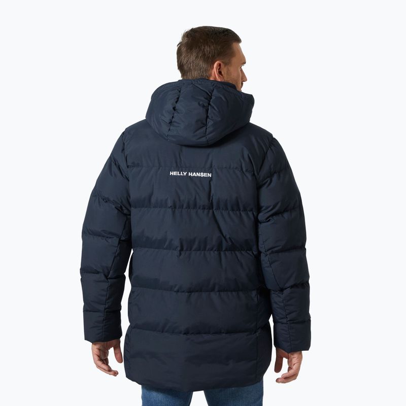 Giacca isolata Helly Hansen Vardo Parka uomo navy 2